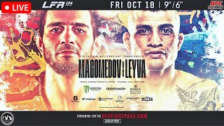 LFA 194 Magomedov vs Leyva  LIVE STREAM  MMA FIGHT COMPANION Legacy Fighting Alliance NEW YORK [upl. by Oguh]