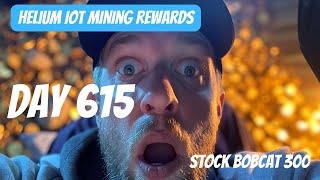 Helium Crypto Miner Earnings Update  Dec 18 2023 Day 615  Mining IOT Using Stock Bobcat 300 [upl. by Aliuqat]