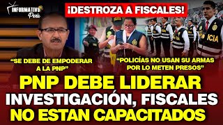 POLICÍAS NO USAN SU ARMA CONTRA DELINCUENTES PORQUE FISCALES LOS METEN PRESOS [upl. by Niffirg]