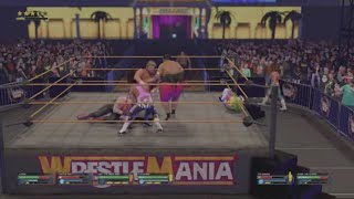 WWE 2K24 Bret Hart In 20Man Royal Rumble Match [upl. by Paugh]