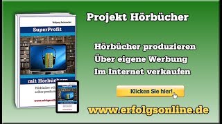 Kostenlose Hörbücher Die besten gratis Downloads produzieren mit »SuperProfit mit Hörbüchern« [upl. by Ynnal934]