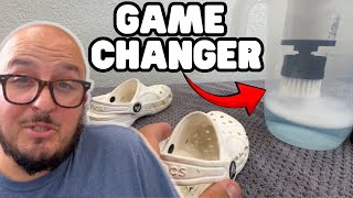 Amazon Reviews  Dovety Electric Brush Cleans White Crocs [upl. by Edahsalof702]