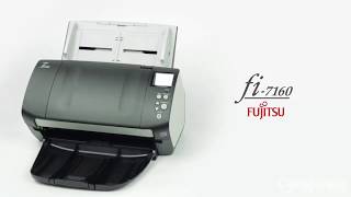 Scanner Fujitsu fi7160  60ppm Color Duplex  85x14pulg [upl. by Burnight]