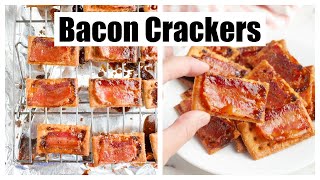 Candied Bacon Crackers [upl. by Norrahs549]