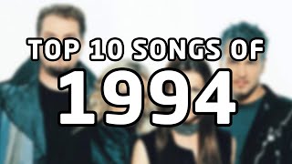 Top 10 songs of 1994 [upl. by Steffen]