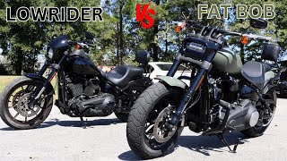 Harley Low Rider S vs Fat BobTheres A Clear Winner [upl. by Rosabelle399]