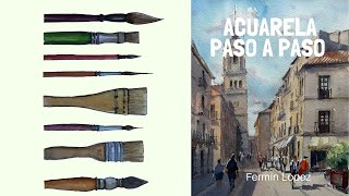 Acuarelas Fermín López [upl. by Wolfort]