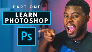 How to Use Adobe Photoshop Part 1 Graphic Design Tutorial for Beginners [upl. by Abrams343]