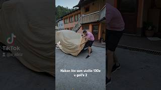 Ja nakon što sam uložio 130 € u golfa 🤣 golf2 vwbeetle golftas [upl. by Pelagia657]