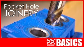 Beginners guide to pocket hole joinery  WOODWORKING BASICS [upl. by Meehyr980]