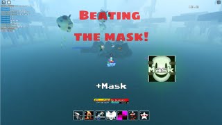 Beating The Mask in Unwavering Soul Roblox [upl. by Ahker915]