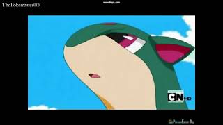 Pokemon Ashs Cyndaquil Evolve Into Quilava English [upl. by Alroy]