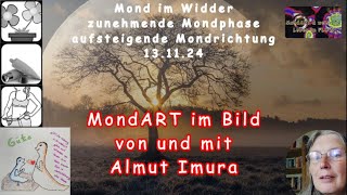 MondART im Bild  eine Betrachtung von Almut Imura zur Güte [upl. by Yelrahc951]