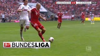 Arjen Robbens Great Goal Against Nuremberg [upl. by Marji]