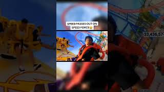 Speed passes out on speed force🤣🤣🤣 Ishowspeed visits Australia famous theme park ishowspeed [upl. by Oiramad]