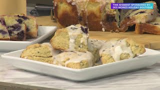 Lavender cake and scones Visit Calyx Creek at the Des Moines Holiday Boutique  Paid Content [upl. by Anette]