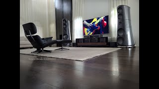 Magico M9 Loudspeaker Installation [upl. by Naitsirhk]