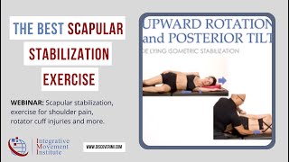 The BEST SCAPULAR STABILIZATION Exercise with DR EVAN OSAR [upl. by Croner]