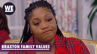 Trina Gets Emotional  Braxton Family Values [upl. by Essam]