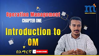 Operation Management Chapter One Basics of OM input process output good service efficiency [upl. by Parish]