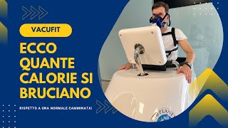 La VacuFit funziona 🔥 Ecco quante calorie in più si bruciano camminando sottovuoto [upl. by Xylina]