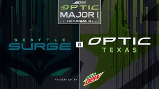 Winners Round 1  VancouverSurge vs OpTicTexas  OpTic Major 1  Day 1 [upl. by Tracie]