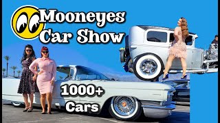 Californias Original Mooneyes Classic Car Show Kustom Kulture Traditional American Rockabilly [upl. by Krebs600]