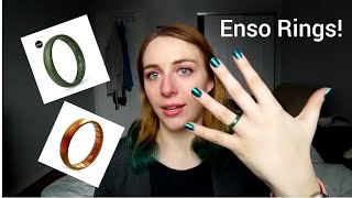 HaulReview Loch Ness and Poseidon Enso Rings Legends Collection Silicone WeddingEngagement Ring [upl. by Enelehs]