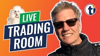 TradeIdeas Live Trading Room Live stock scanners day trading live stocks using trade ideas [upl. by Thagard]