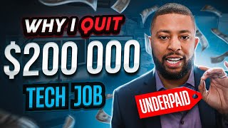 The Shocking Reality of Quitting My 200k Remote Tech Job [upl. by Ikeda]