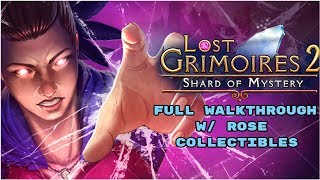 Lost Grimoires 2 Shard of Mystery Full Walkthrough w all Rose Symbols [upl. by Nadnal863]