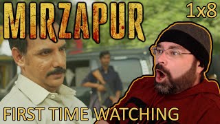 MIRZAPUR  SEASON 1 EPISODE 8  AMERICAN FIRST TIME WATCHING  REACTION [upl. by Syned]