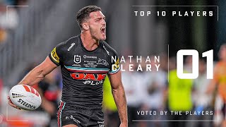 No 1 Nathan Cleary Halfback Panthers  NRL Top 10 Players 2023 [upl. by Adrahs]