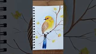 realistic watercolor painting  watercolor  easy drawing  easy  shortsfeed shortvideo shorts [upl. by Kcirrez]