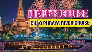 Chao Phraya River Cruise  Something you cant miss when visiting Bangkok [upl. by Finlay]