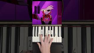 Loser Baby Hazbin Hotel Piano Tutorial shorts [upl. by Loferski274]