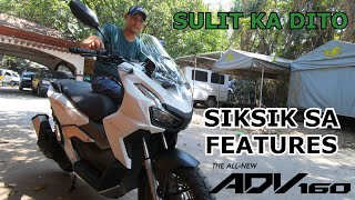 HONDA ADV 160  MABILISANG REVIEW [upl. by Yasnil]