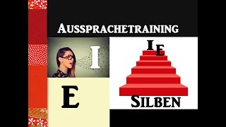 Aussprachetraining Die Vokale i und e Training mit Silben [upl. by Amle882]