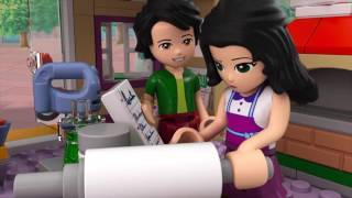 Heartlake Pizzeria  LEGO Friends  41311  Product Animation [upl. by Nuavahs]