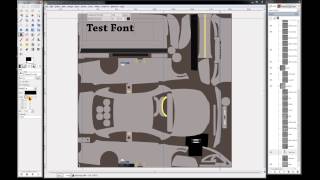 Gimp Tutorial for iRacing 5 Fonts Use with paths and basics [upl. by Sachiko]