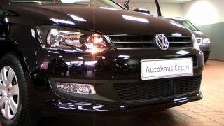 Volkswagen Polo 12l Trendline 2010 Deep Black Perleffekt BY099932 wwwautohausbizczychy [upl. by Humfrey836]