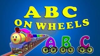 ABC on Wheels Medley  ABC Train Song  ABC Bus Song  ABC Song in 3D [upl. by Carlene]