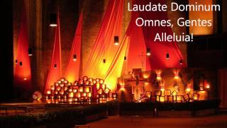 Laudate Dominum Taizé Chant [upl. by Ynohtnael584]