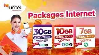 Packages Internet Unitel [upl. by Cordeelia110]