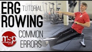 ERG ROWING Common Errors The 3 mistakes you are making on the Concept 2 rower  TECHNIQUE HUB [upl. by Moynahan]