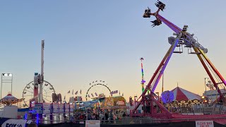 Butlers Amusements at The Ostrich Festival Chandler Arizona 2024 [upl. by Meirrak]