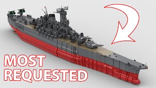 Battleship Yamato 大和  Lego Speed Build [upl. by Lak942]