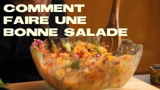 Comment Faire une bonne salade composée maison [upl. by Rezzani]