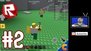 Ethan plays Roblox Battle Part 2 roblox [upl. by Vinn]