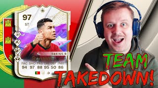 TEAM TAKEDOWN ON FUTURE ICON CR7 [upl. by Aiki]